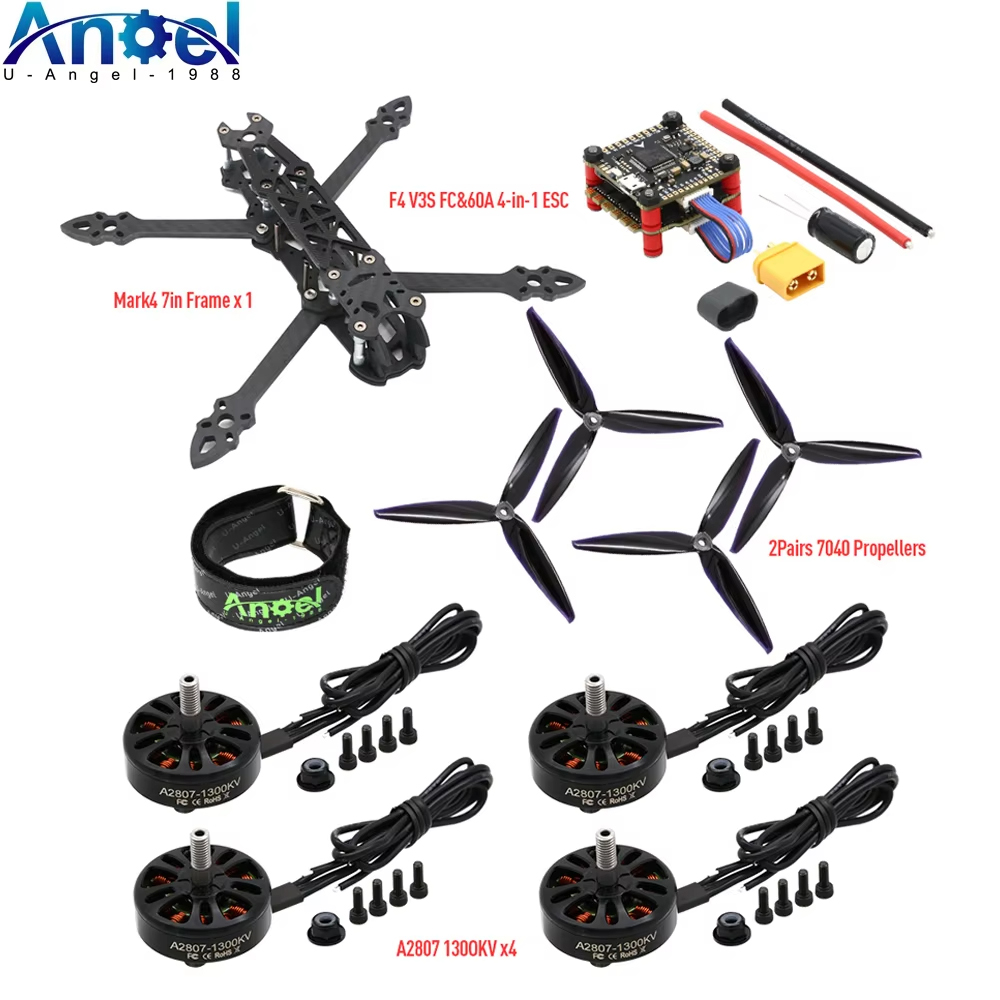 Drone Kit With Camera - Mark4 Mark 4 7inch 295mm FPV