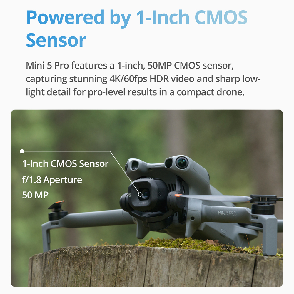 DJI Mini 5 Pro Fly Combo Drone - Drone Kit Beginner ulasan dan harga
