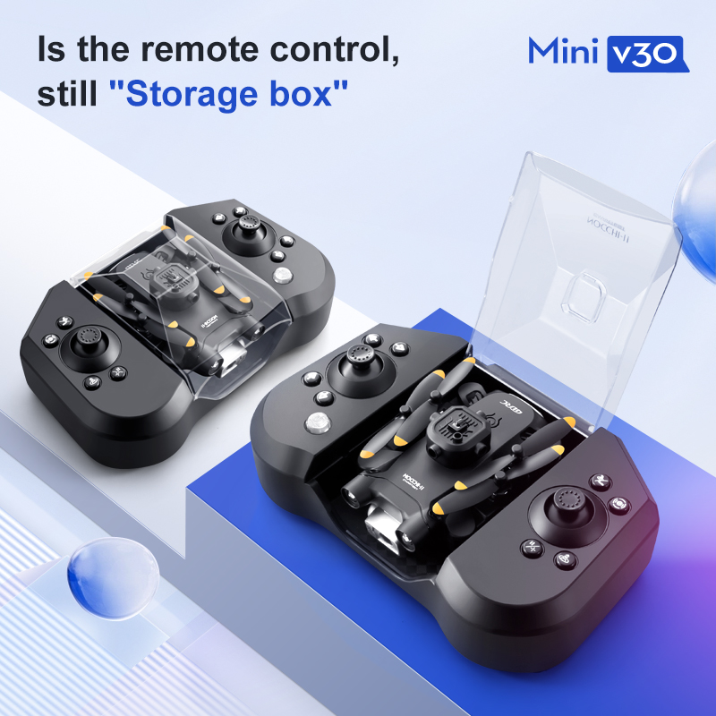 Mini V30 WiFi FPV Drone With 4 - Drone Kit Tricopter ulasan dan harga
