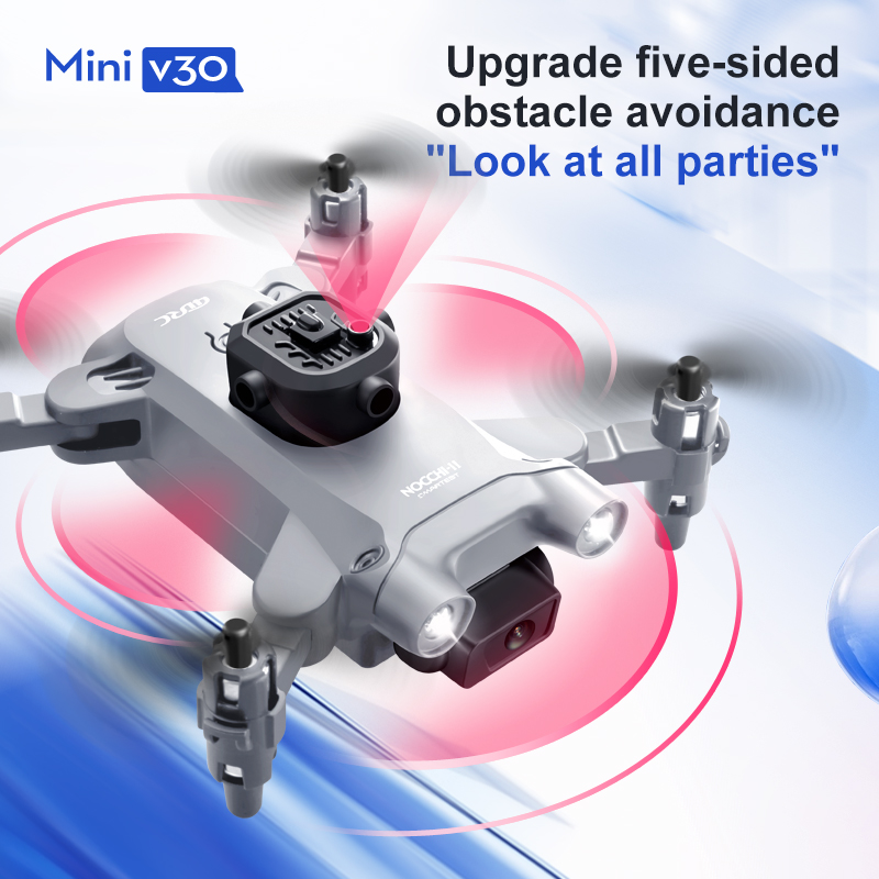 Mini V30 WiFi FPV Drone With 4 - Drone Kit Tricopter ulasan dan harga