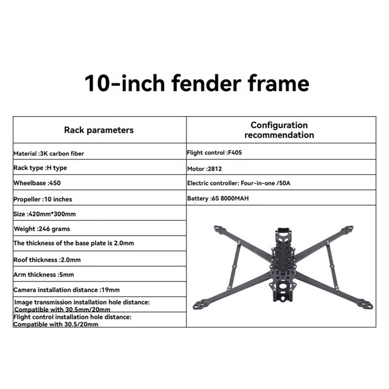 ABKN-Super Long Range FPV Cros - Drone Kit Racing ulasan dan harga