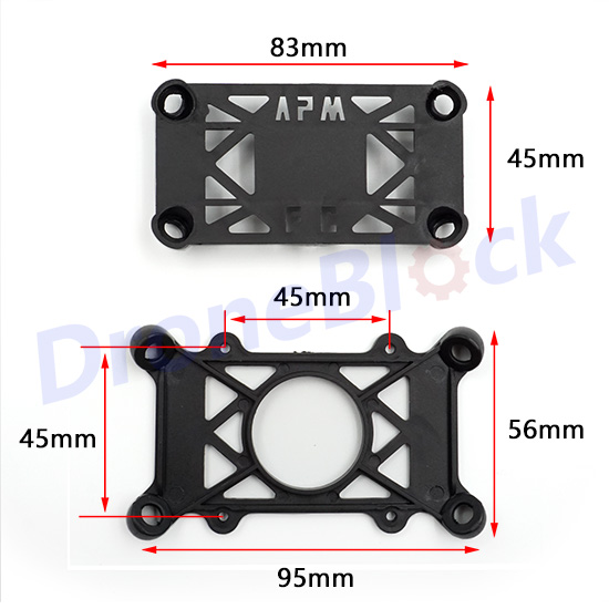 2PCS RC Anti-vibration Plate V - Drone Kit Hexacopter ulasan dan harga