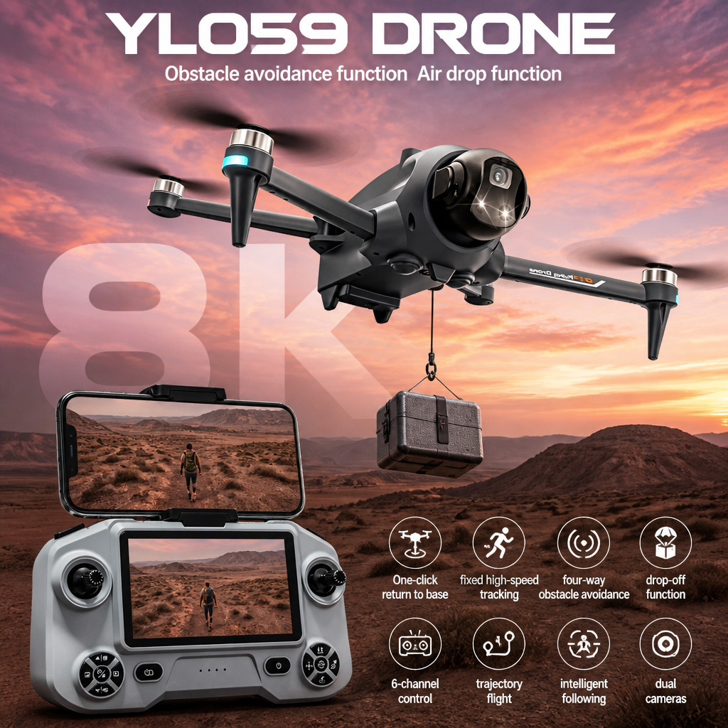 Potensic Drone GPS Auto Return - Drone Kit With Camera ulasan dan harga
