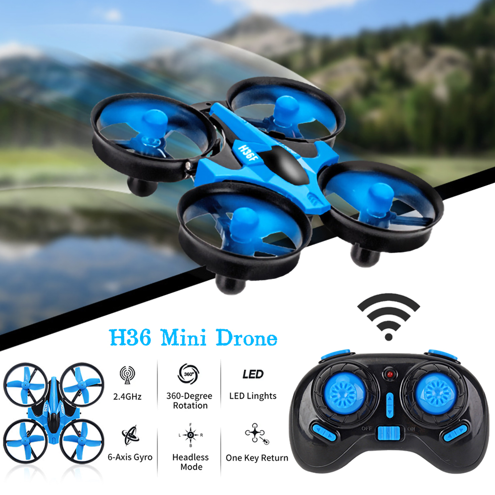 JJRC H36 Mini Rc Drone 4ch 6-A - Drone Kit Tricopter ulasan dan harga