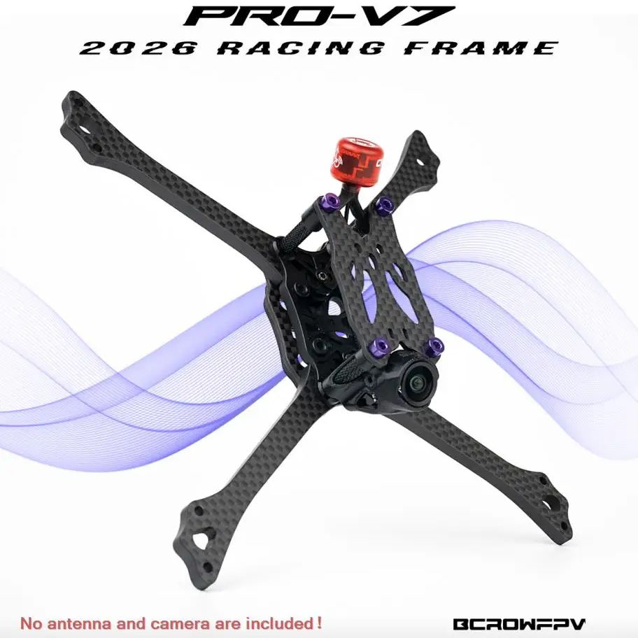 BCROWFPV PRO-V7 Racing Drone F - Drone Kit Octocopter ulasan dan harga