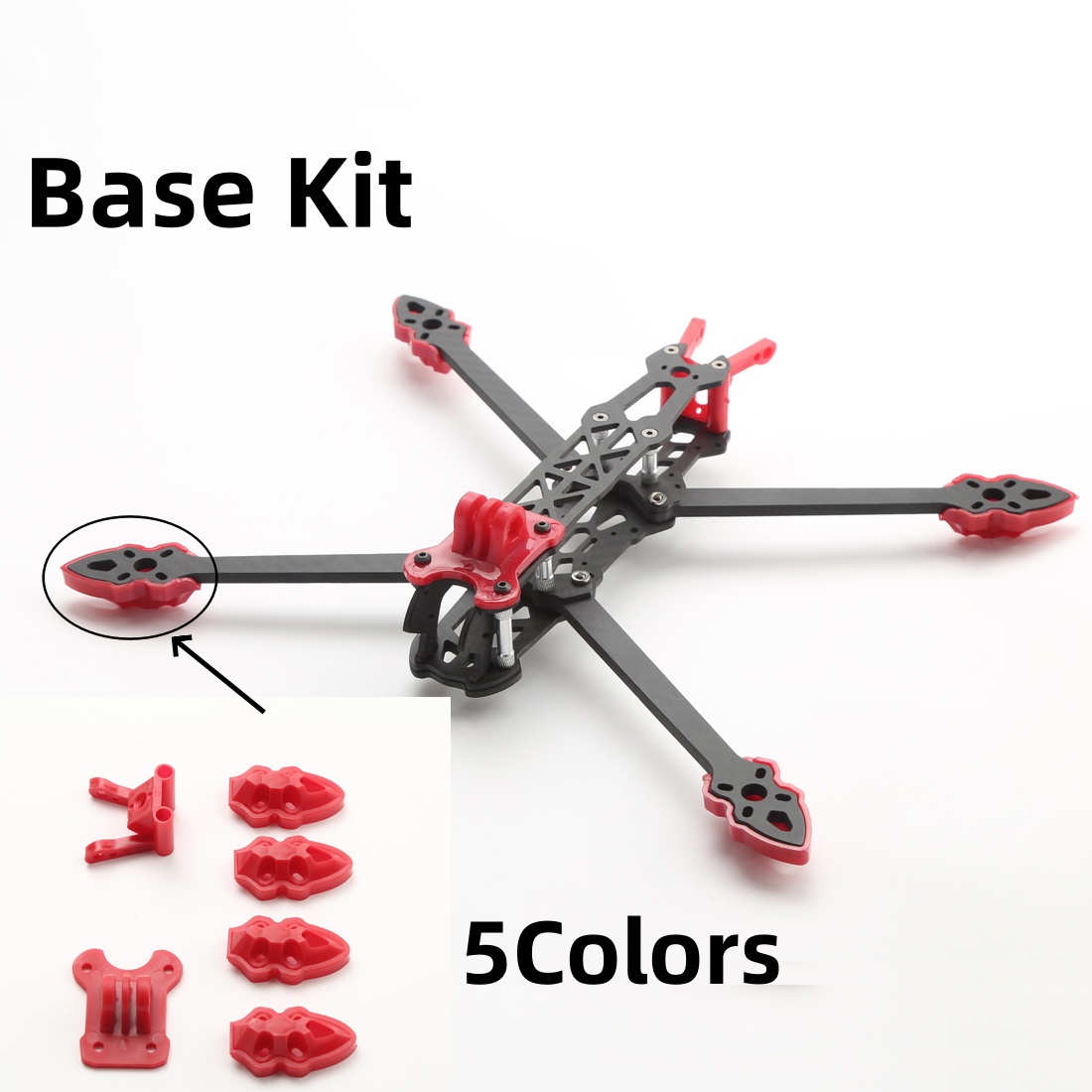 Mark4 5inch / 7inch FPV Frame  - Drone Kit Build Yourself ulasan dan harga