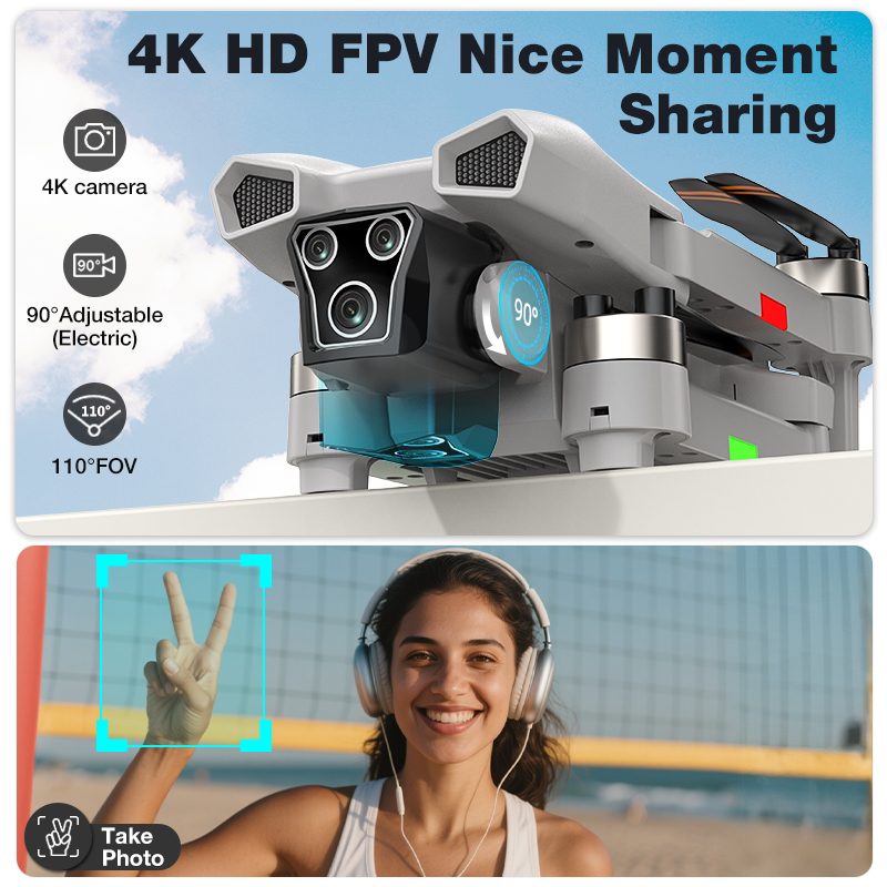 NEW Hot L017 Pro Drone Brushle - Drone Kit Professional ulasan dan harga