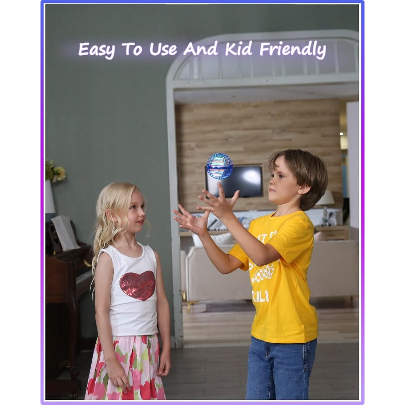 Magic Flying Orb Ball with Lig - Drone Kit Tricopter ulasan dan harga