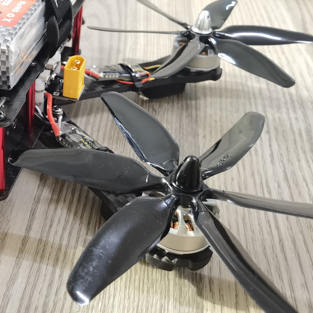 10pcs 504060 5x4x6 6-Blade Sin - Drone Kit Octocopter ulasan dan harga