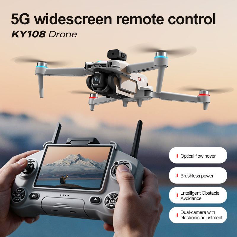 2026 New KY108 Drone With 8K C - Drone Kit With Camera ulasan dan harga